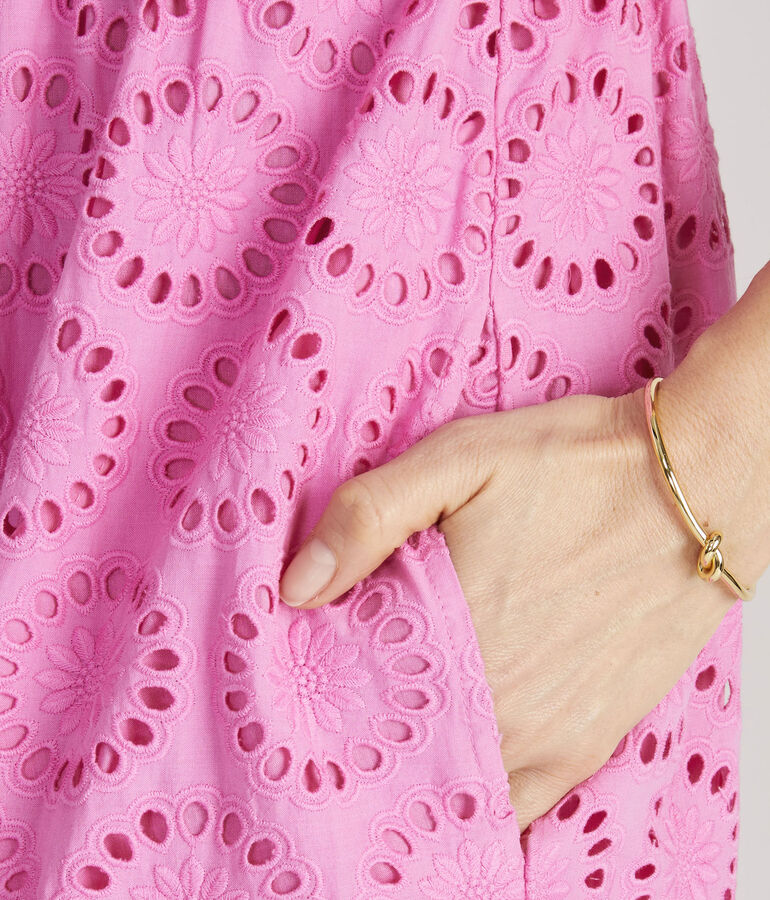 Eyelet Maxi Dress