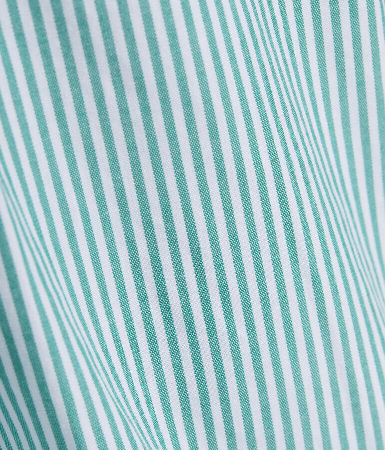 Striped Pintuck Top