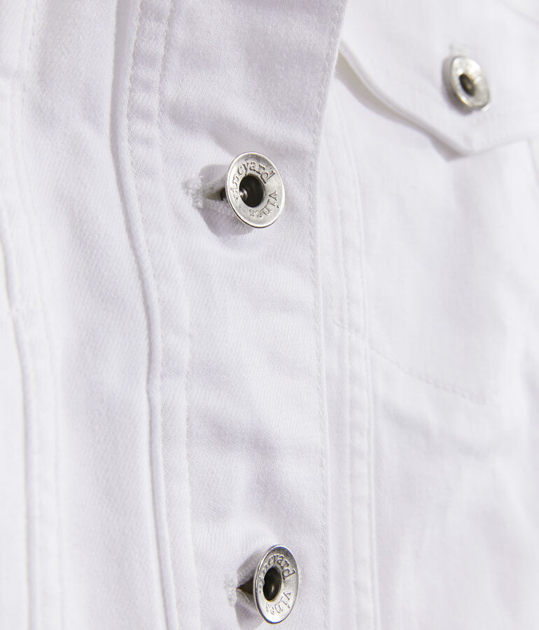 White Jean Jacket
