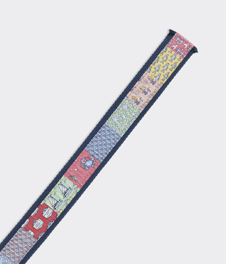 Patchwork D-Ring Belt