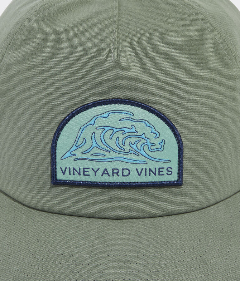 Wave Patch 5-Panel Hat
