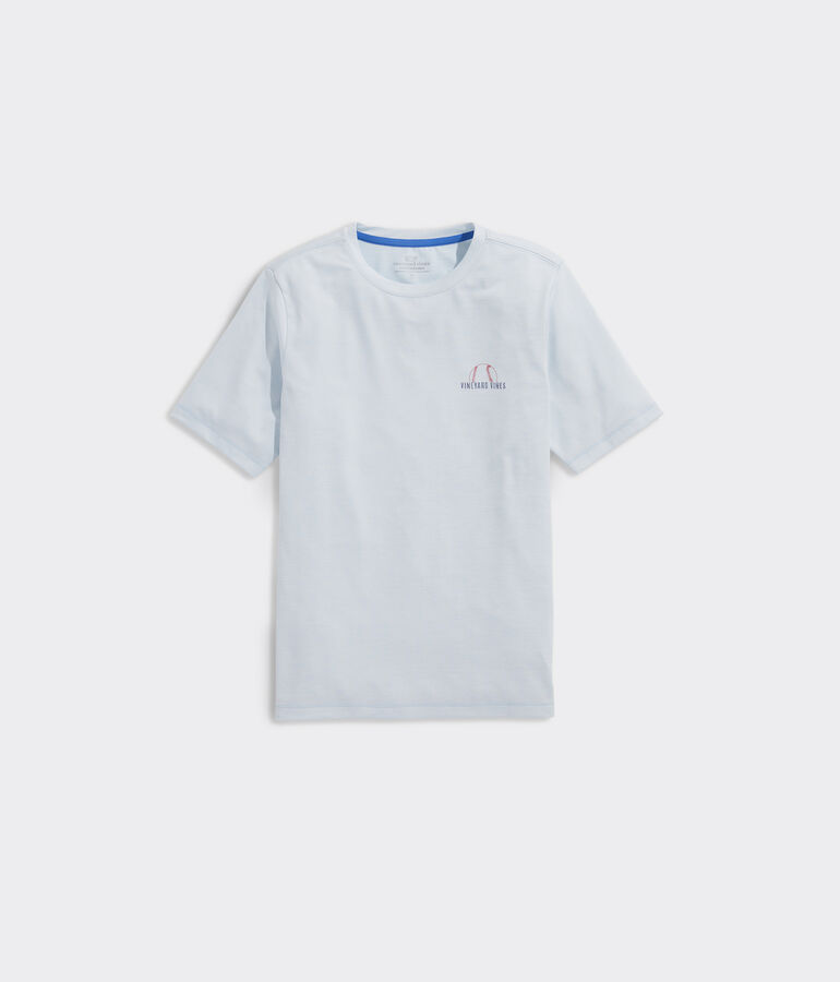 Boys' At Bat Short Sleeve Harbor Tee