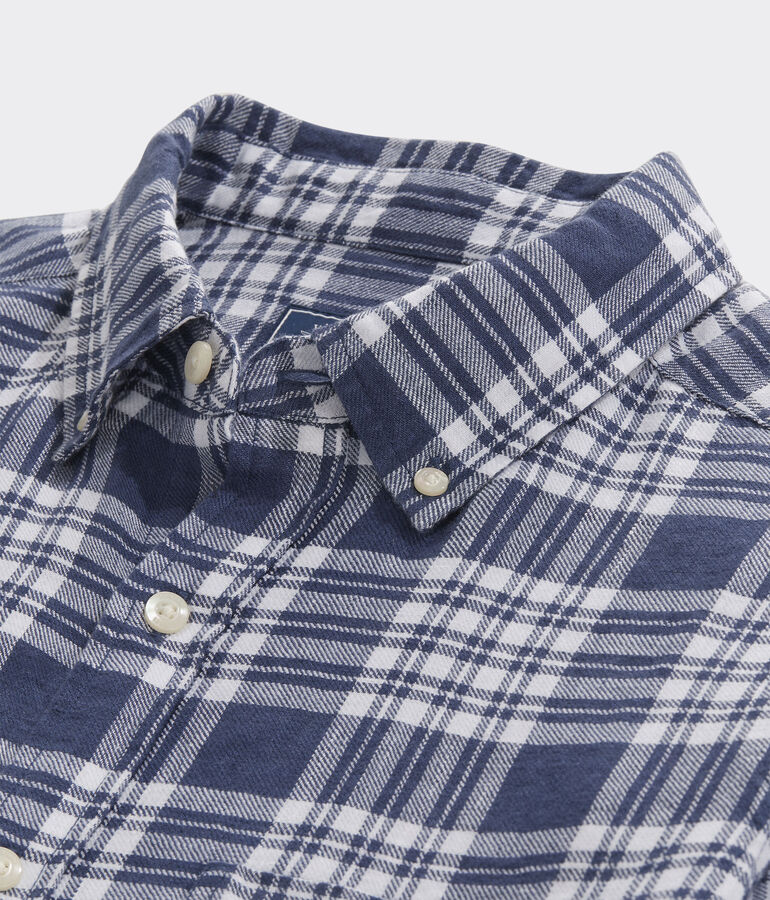 Island Twill Plaid Shirt
