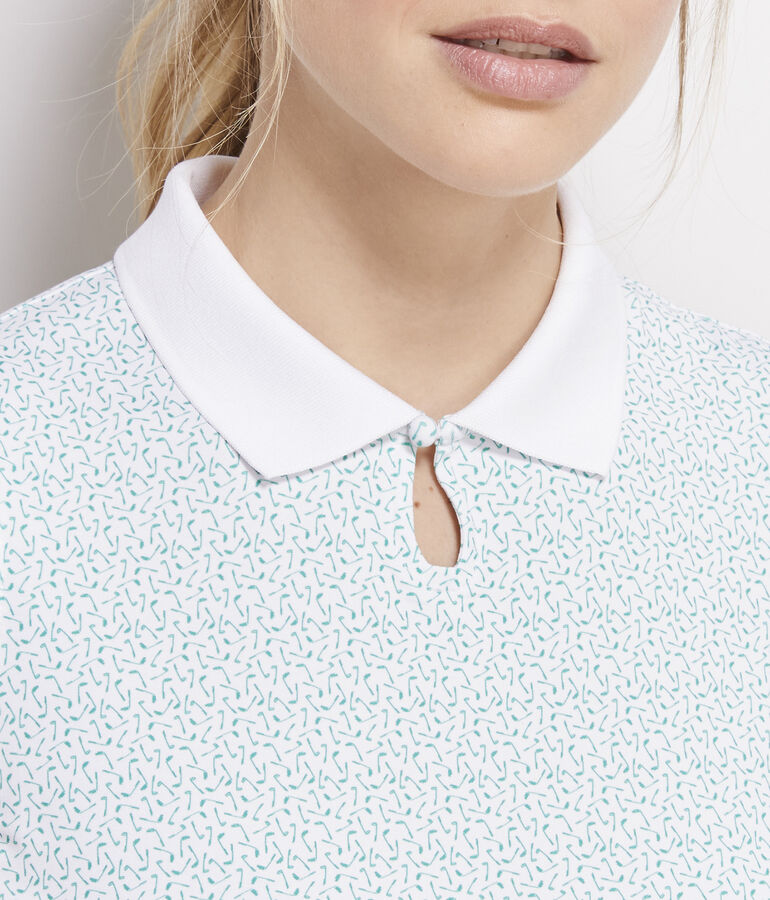 Palmero Sleeveless Keyhole Golf Polo