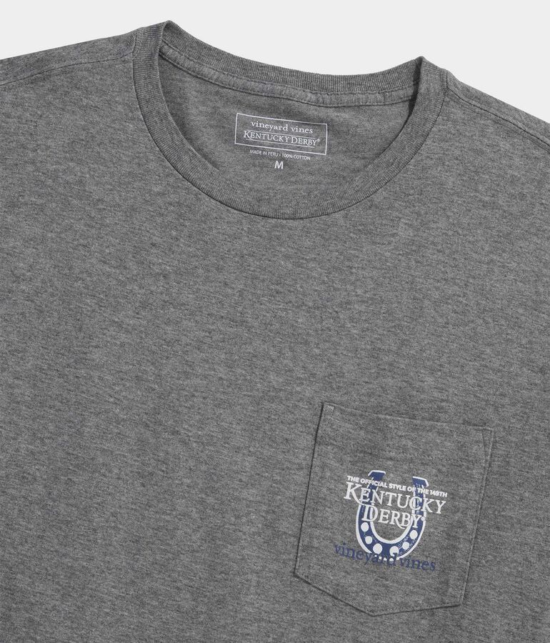 Kentucky Derby Out Of The Gate Short-Sleeve Pocket Tee