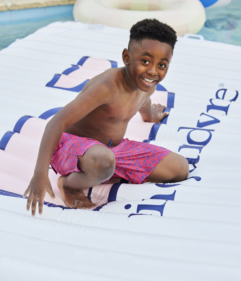 Boys' Printed Chappy Swim Trunks