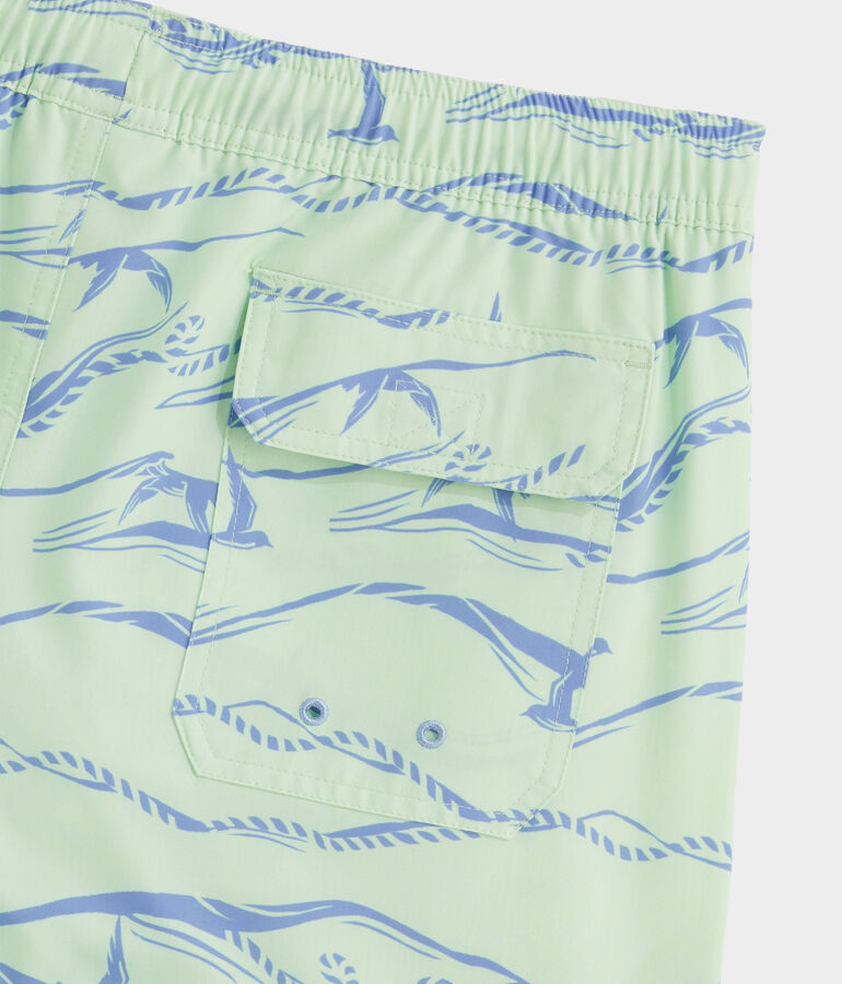 7 Inch Printed Chappy Trunks