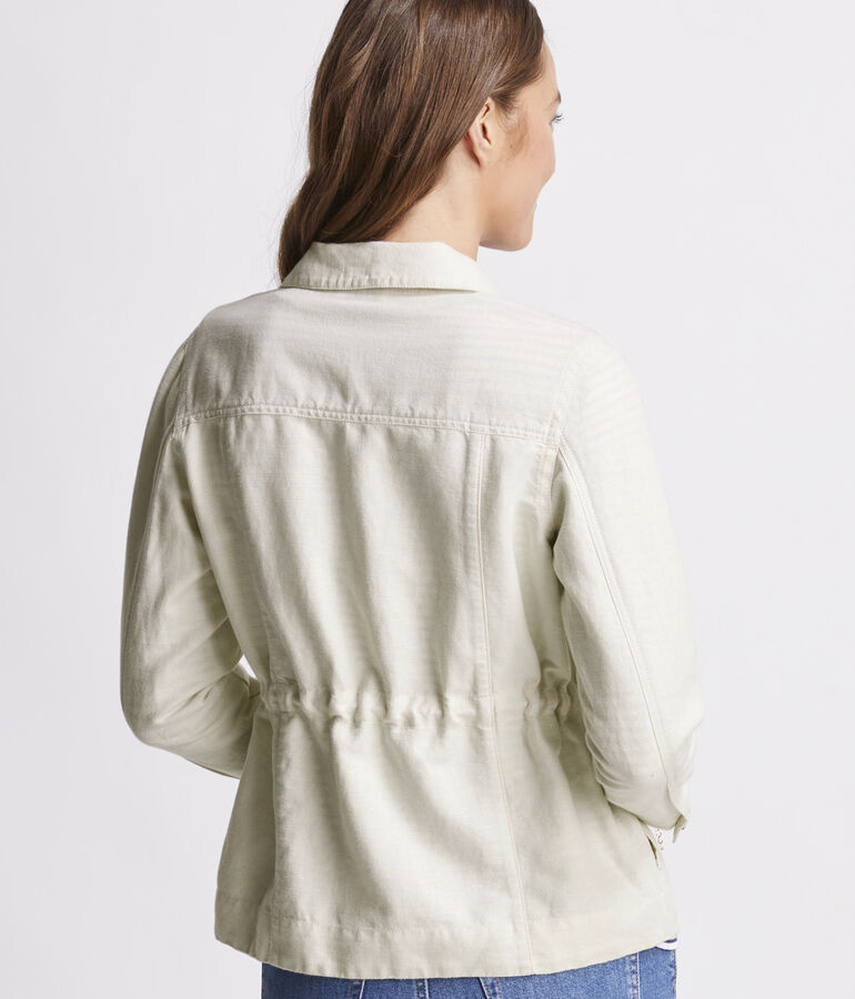 Linen Utility Jacket