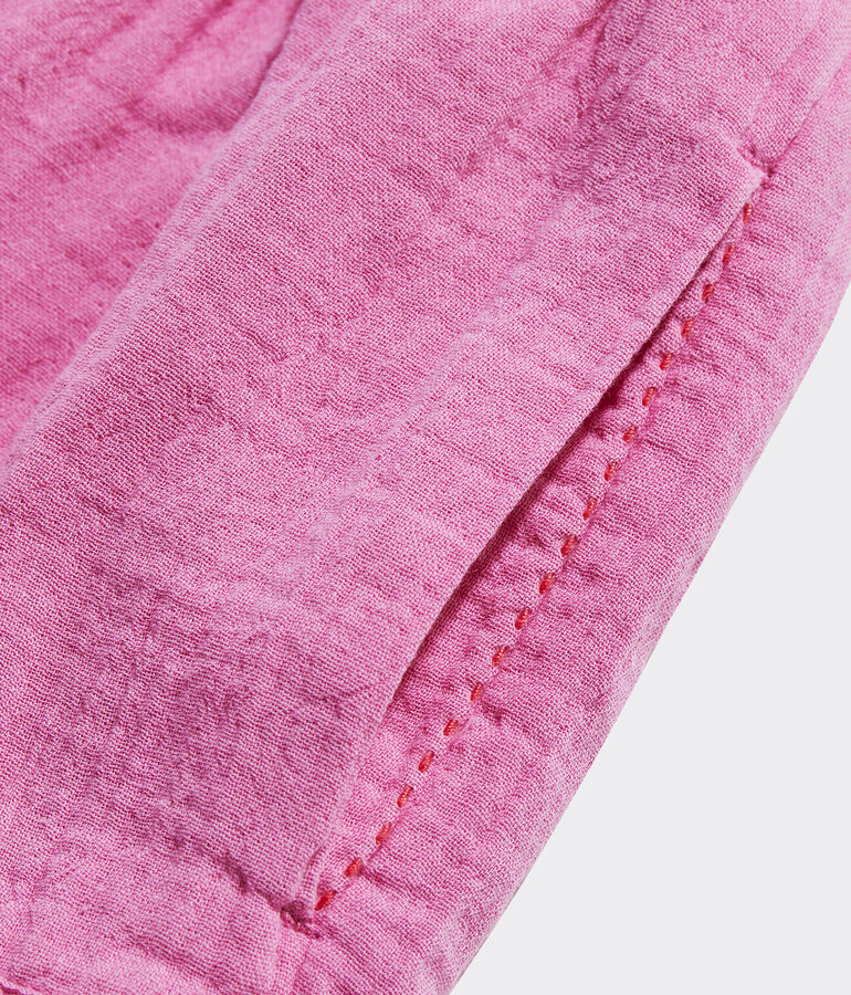 Girls' Tiered Seastitch Double Gauze Dress