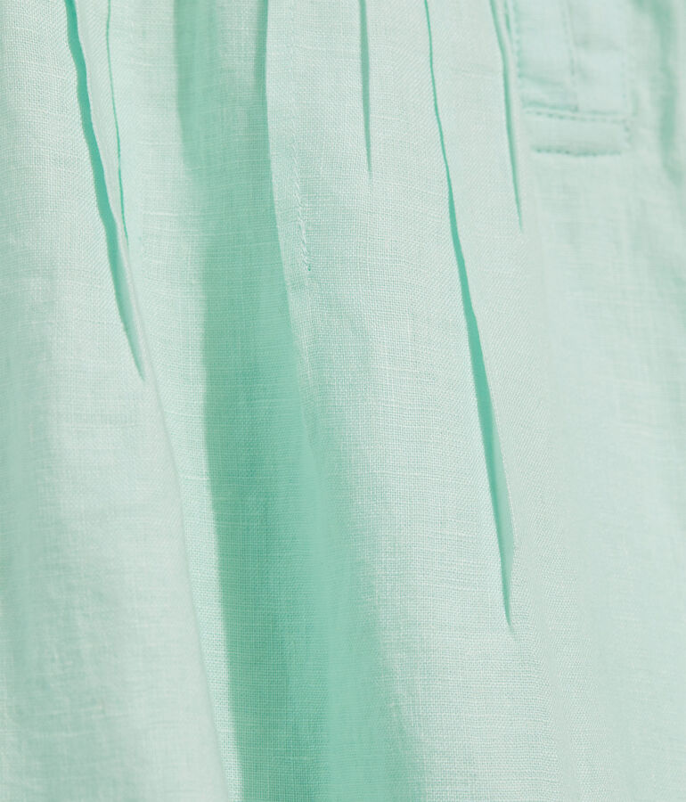 Linen Pintuck Shift