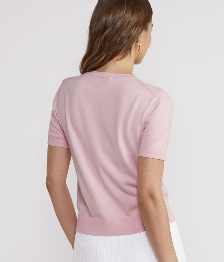 Luxe Short-Sleeve Sweater