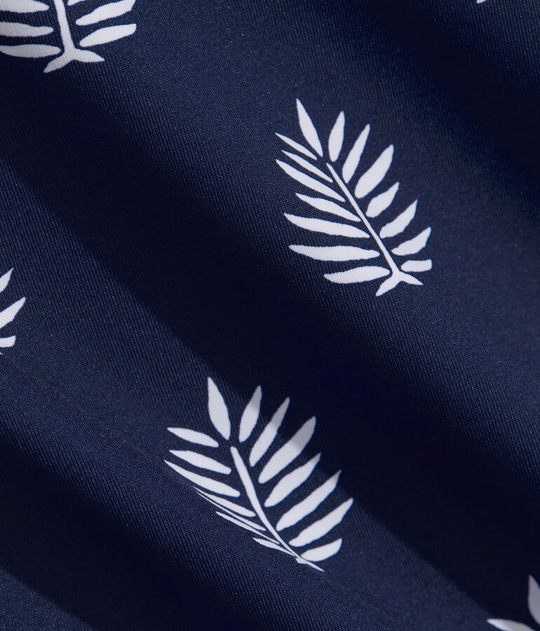 Palm Leaf Reversible Bikini Bottom