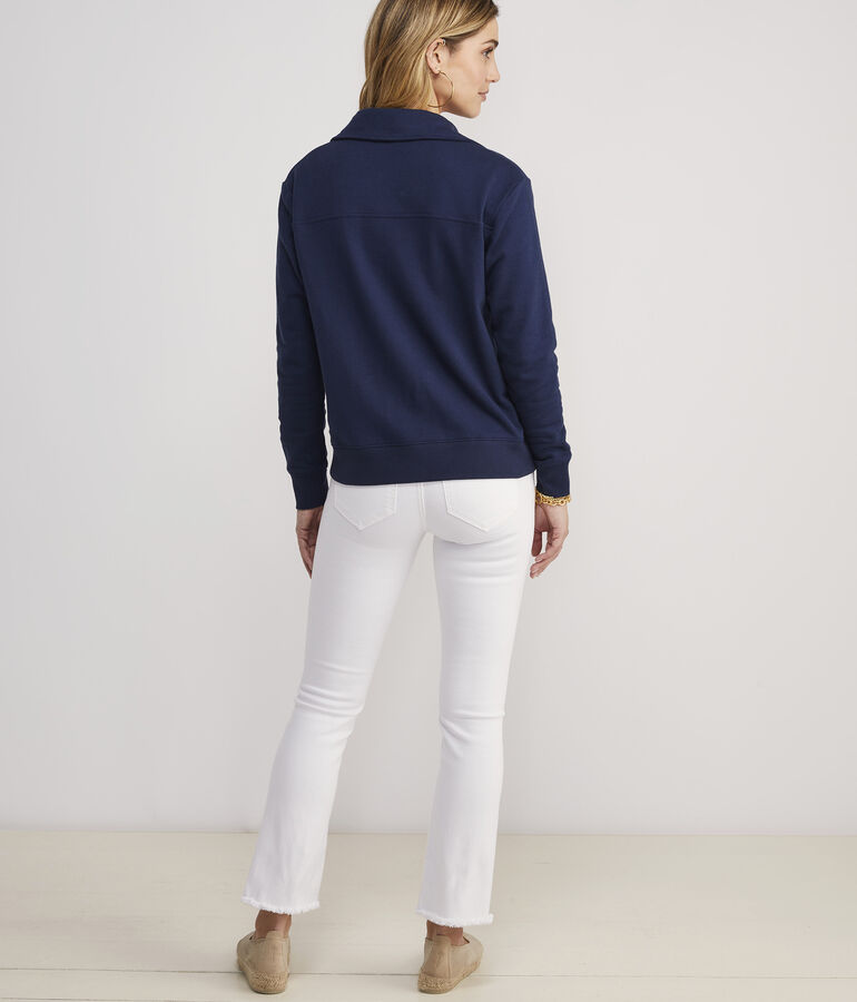 Polo Popover Sweatshirt