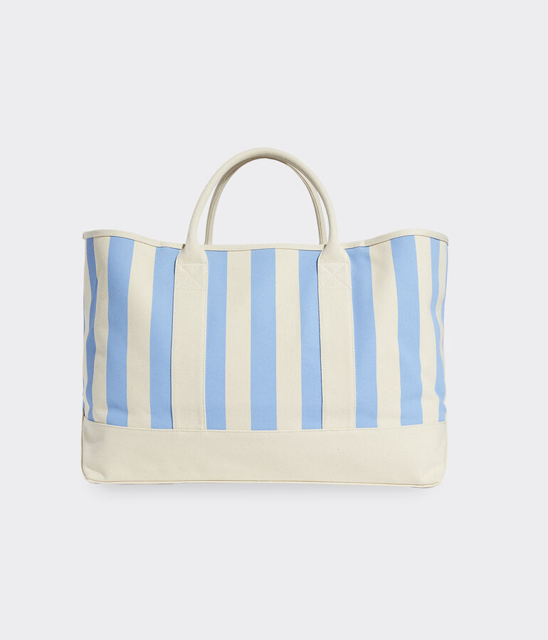 Cabana Stripe Oversized Tote
