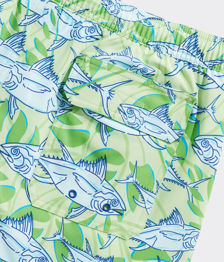 7 Inch Printed Chappy Trunks