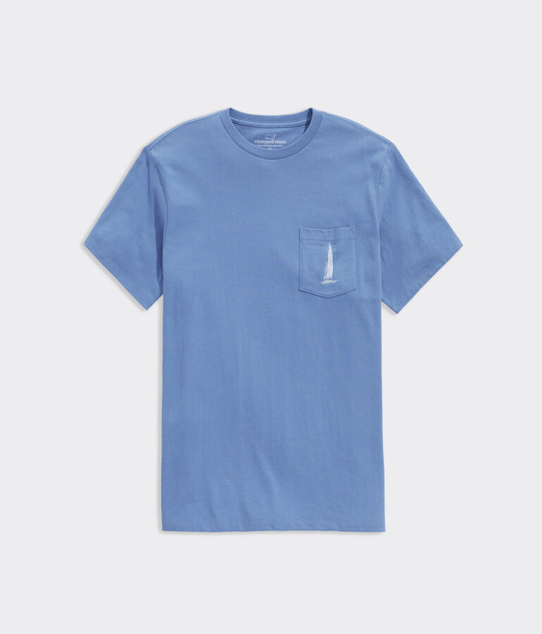 Sailing The Vineyard Short-Sleeve Pocket Tee