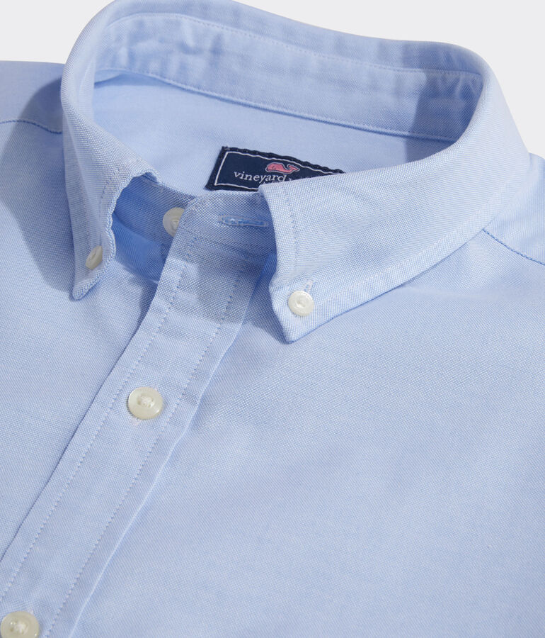 Oxford Short-Sleeve Solid Shirt