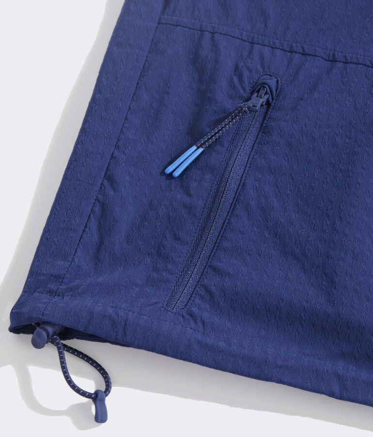 Harbor Seersucker Packable Anorak