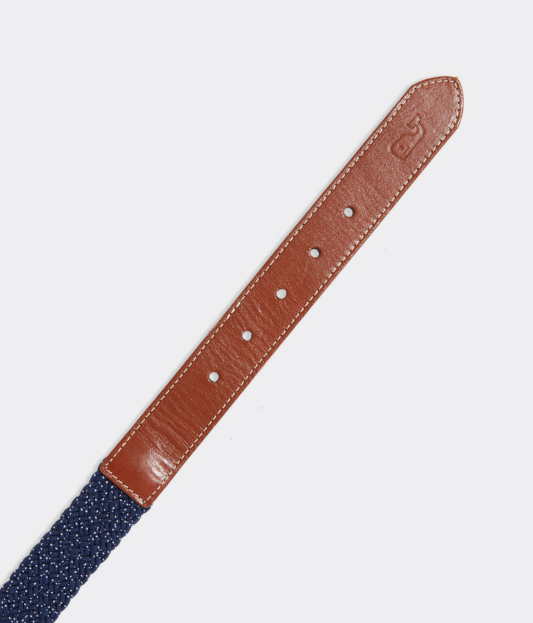 Flecked Braided Bungee Belt