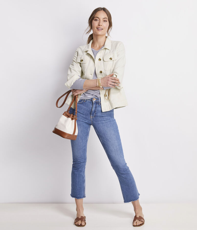 Linen Utility Jacket