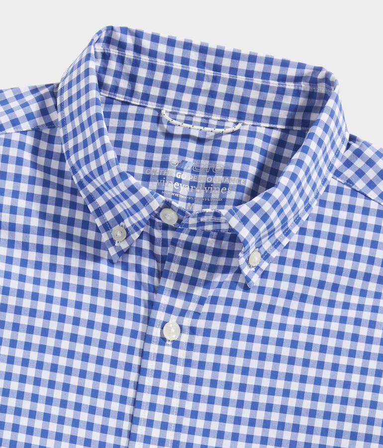 Gingham OTG Short Sleeve Shirt