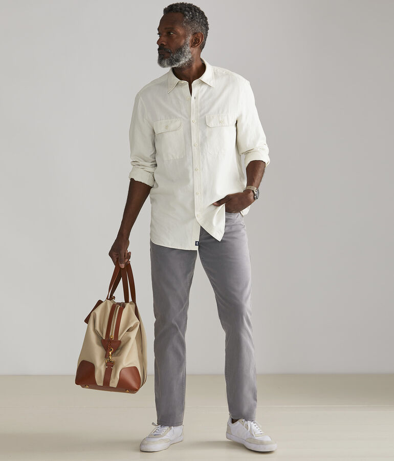 Broken Twill 5-Pocket Pants