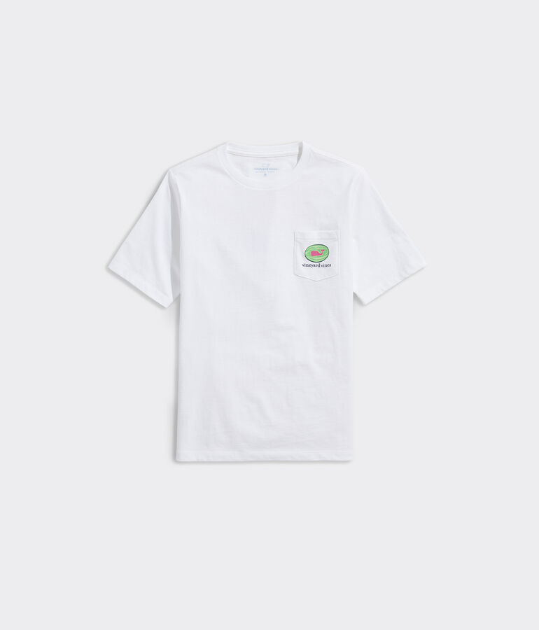Boys' Watermelon Whale Short-Sleeve Pocket Tee
