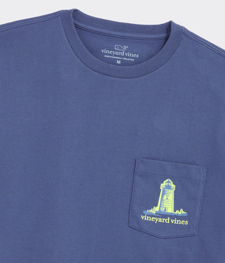 Edgartown Harbor Light Short-Sleeve Pocket Tee