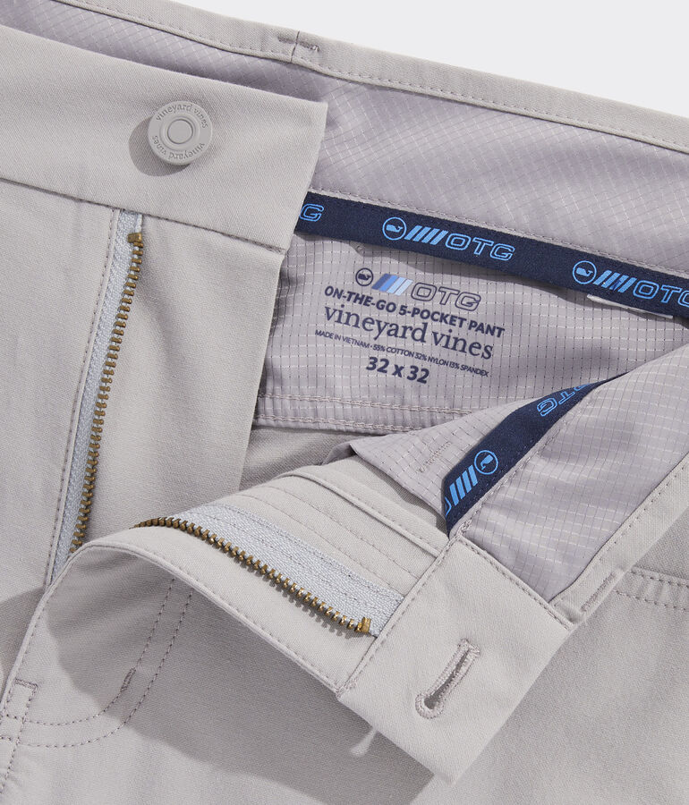 On-The-Go Canvas 5-Pocket Pants