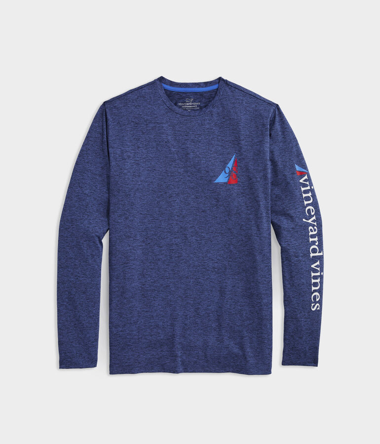 VV Sails Long-Sleeve Harbor Performance Tee