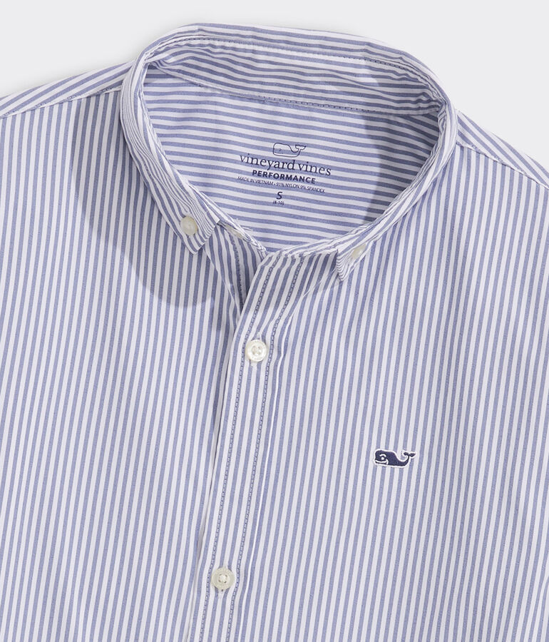 Boys' On-The-Go Lightweight Stripe Shirt