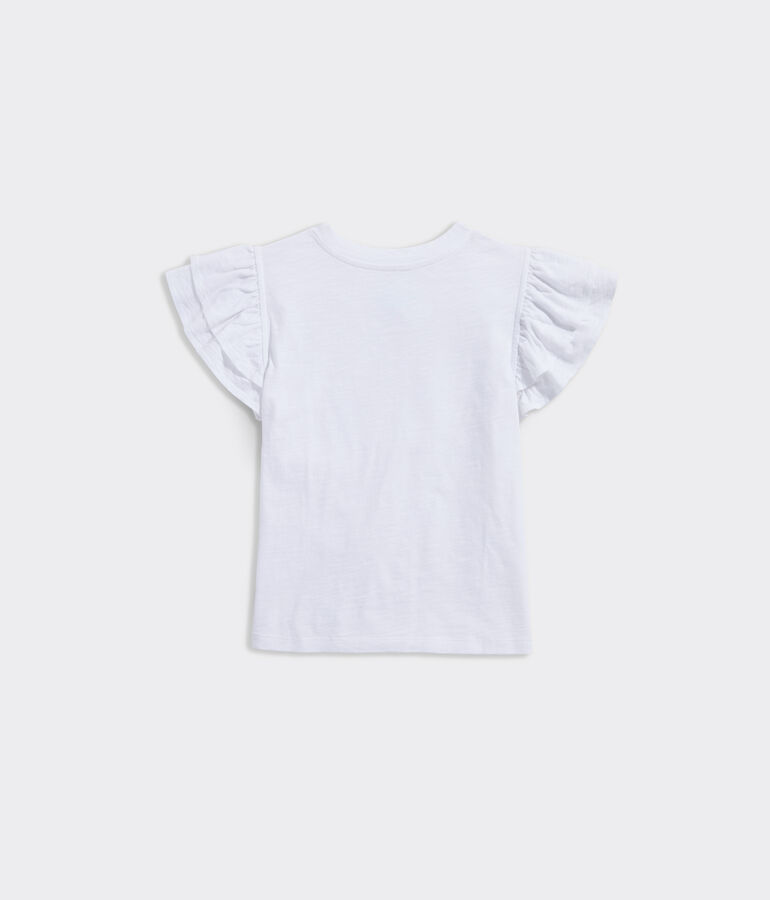 Girls' Flutter Sleeve Surftee