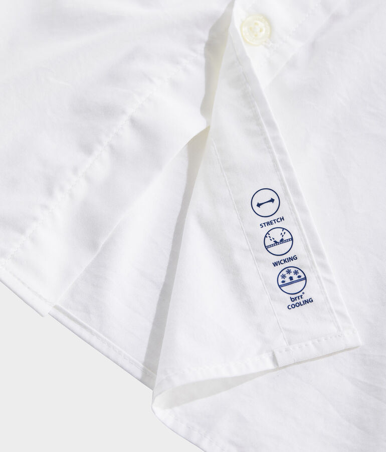 On-The-Go brrr Spread Collar Solid Shirt