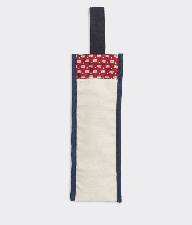 Flags & Stars Wine Tote