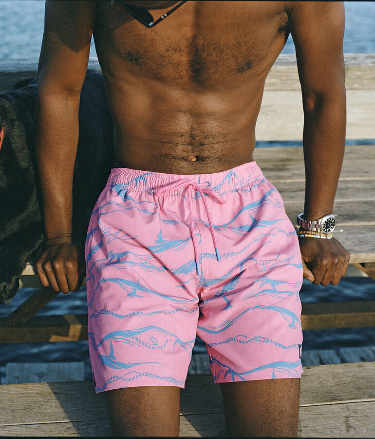 7 Inch Printed Chappy Trunks