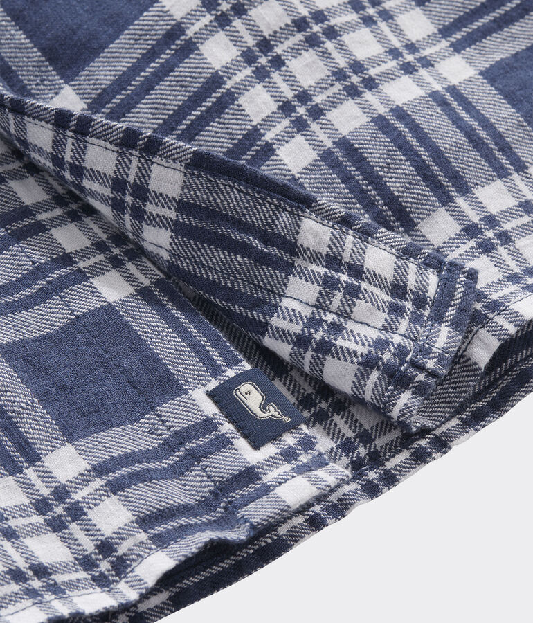 Island Twill Plaid Shirt
