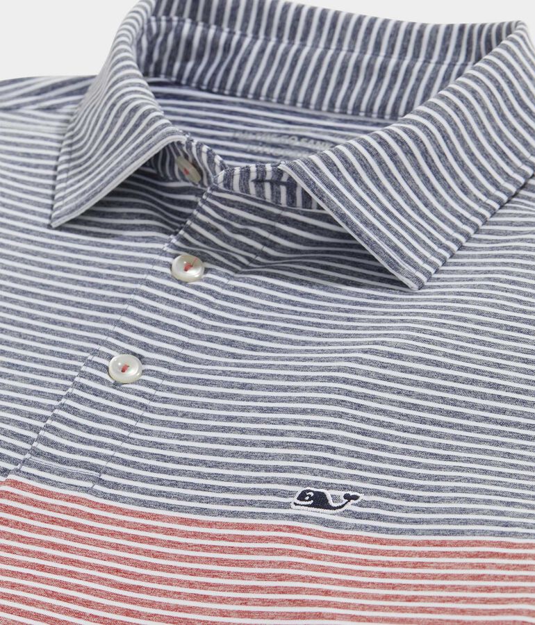 Americana Bradley Stripe Sankaty Polo