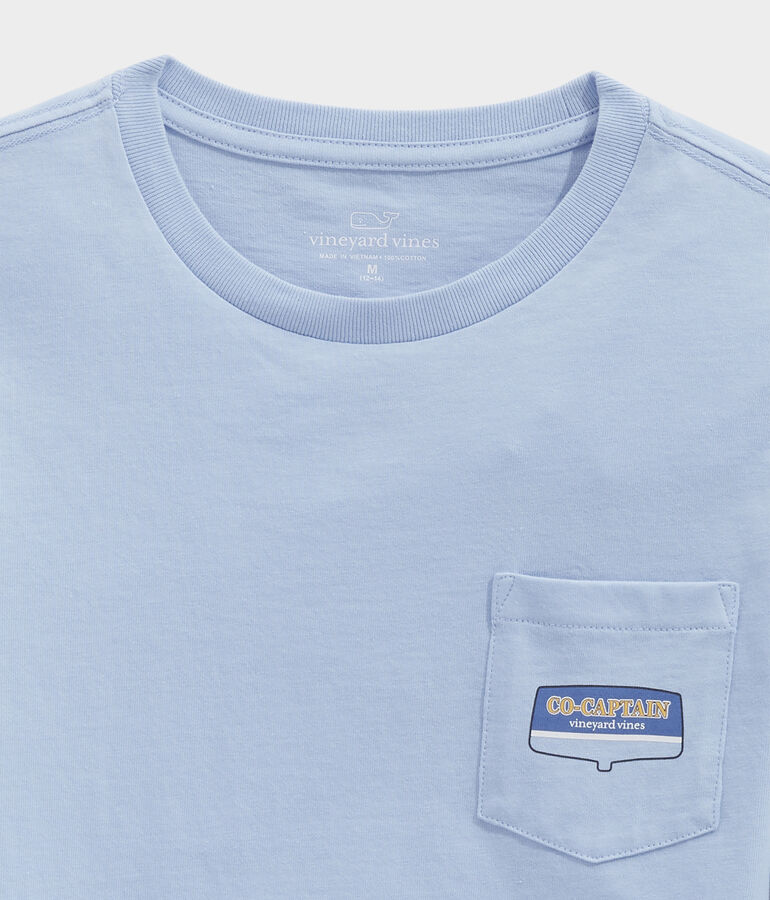 Boys' Doodle Co Captain Long-Sleeve Pocket Tee