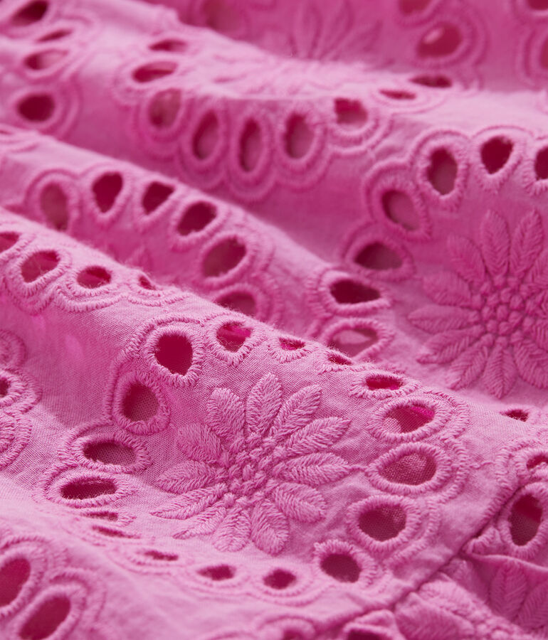 Girls' Tiered Eyelet Dress