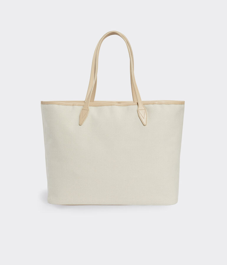 Medium Textured Canvas Tote