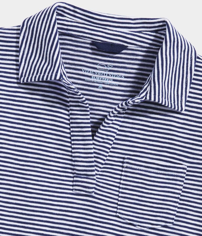 Girls' Striped Surf Polo