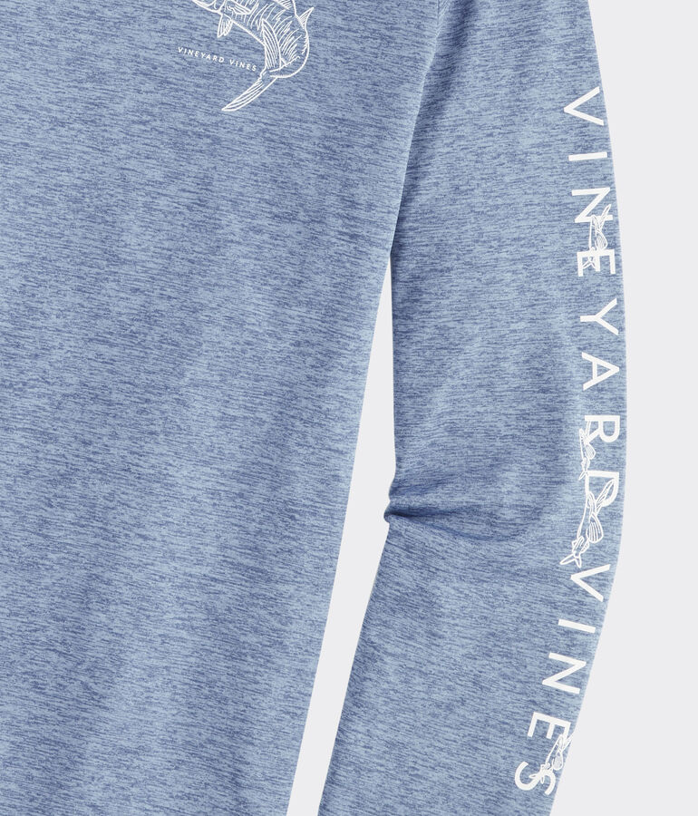 Grand Slam Long-Sleeve Harbor Performance Tee