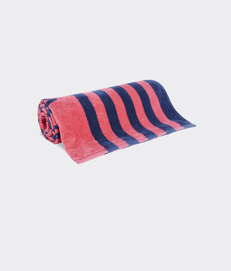 Red And Blue Stars Terry Towel
