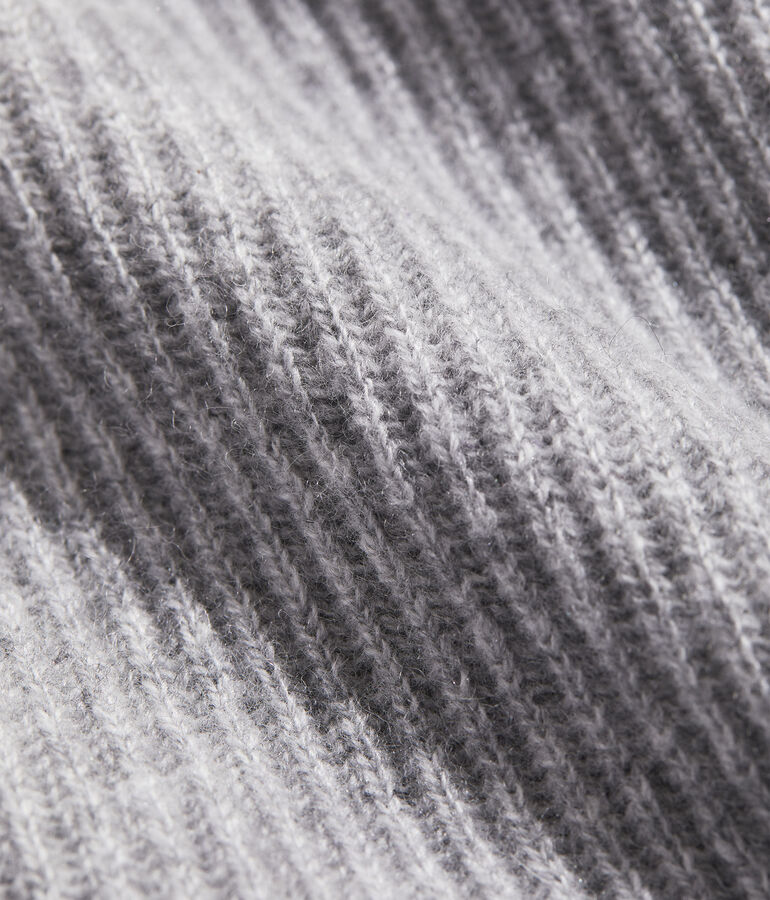 Cashmere Fisherman Rib Quarter-Zip Sweater