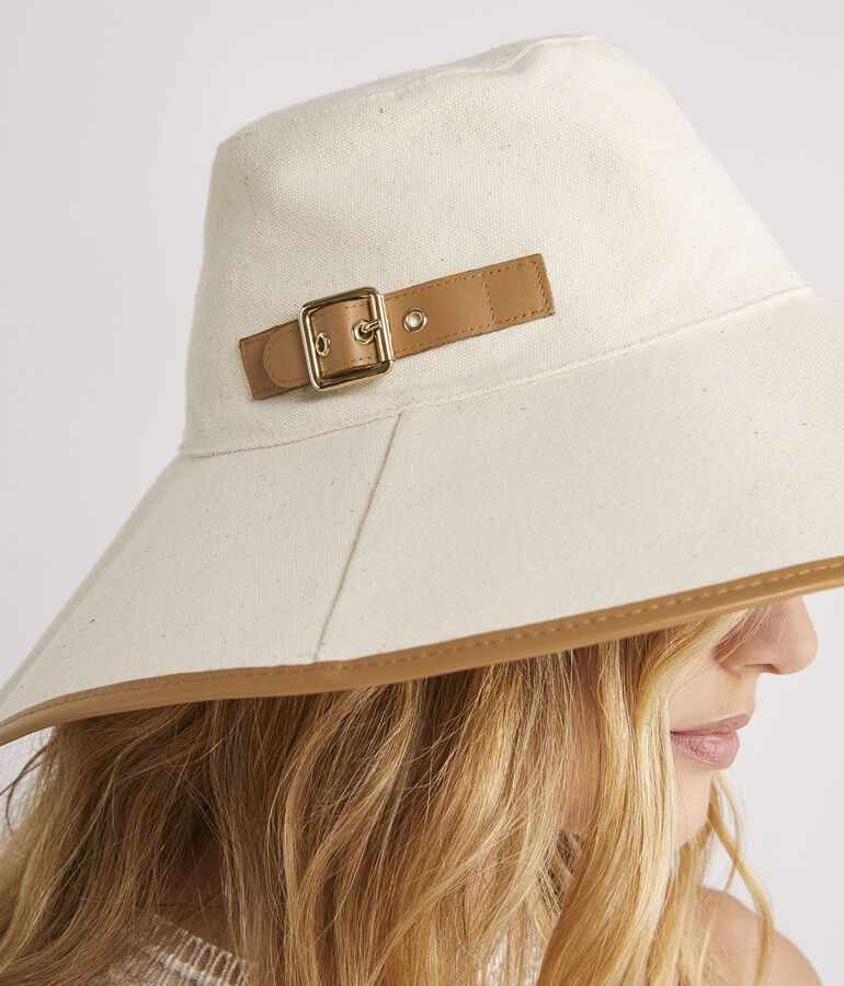Buckle Detail Sun Hat