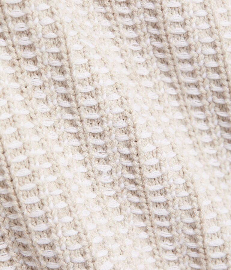 Textured Sleeveless Crewneck Sweater