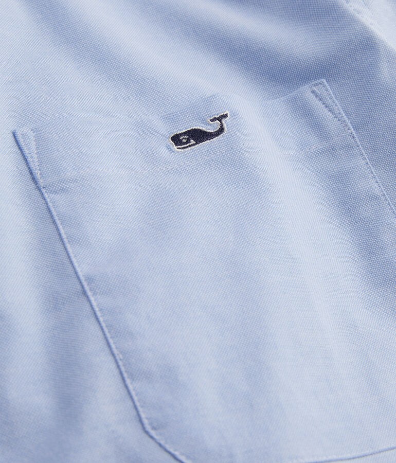 Oxford Short-Sleeve Solid Shirt