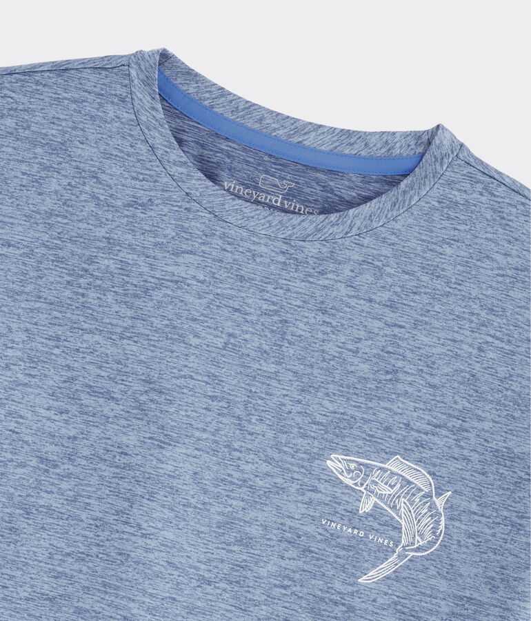 Grand Slam Long-Sleeve Harbor Performance Tee