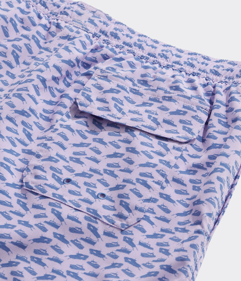 7 Inch Printed Chappy Trunks