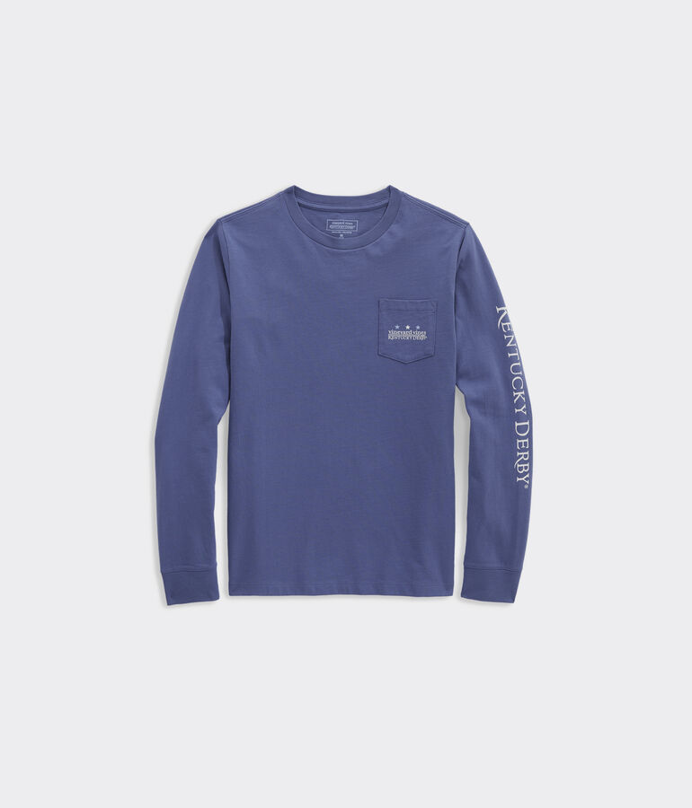 Kentucky Derby Boys' Close Call Long-Sleeve Pocket Tee